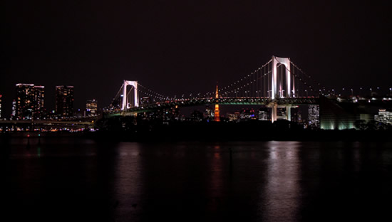 東京お台場からの夜景